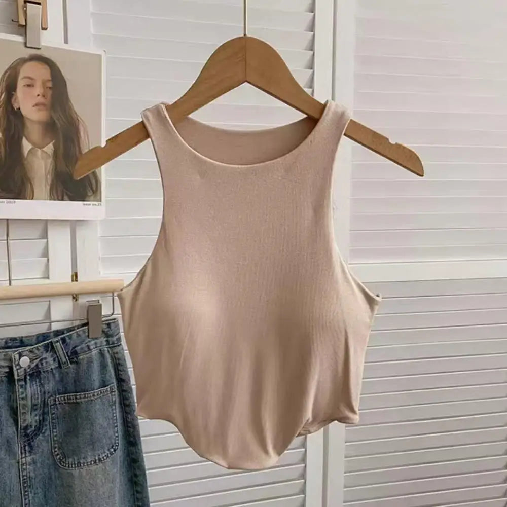 Áo tập yoga nữ dáng rộng, croptop bra liền tiện lợi - Daisan Mart