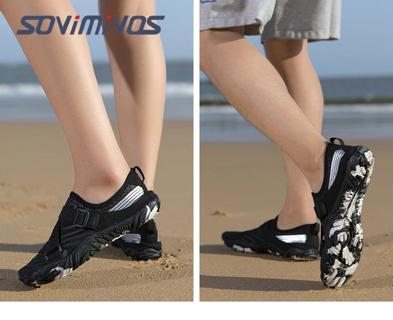 Giày Chạy Bộ Tối Giản Nam Nữ Đế Mỏng Rộng Ngón