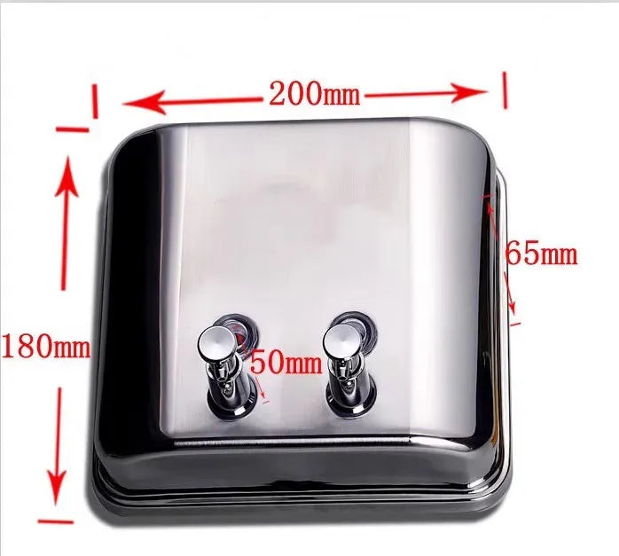 Bình Xà Phòng Treo Tường Inox Vàng Sang Trọng 304 - Daisan Mart