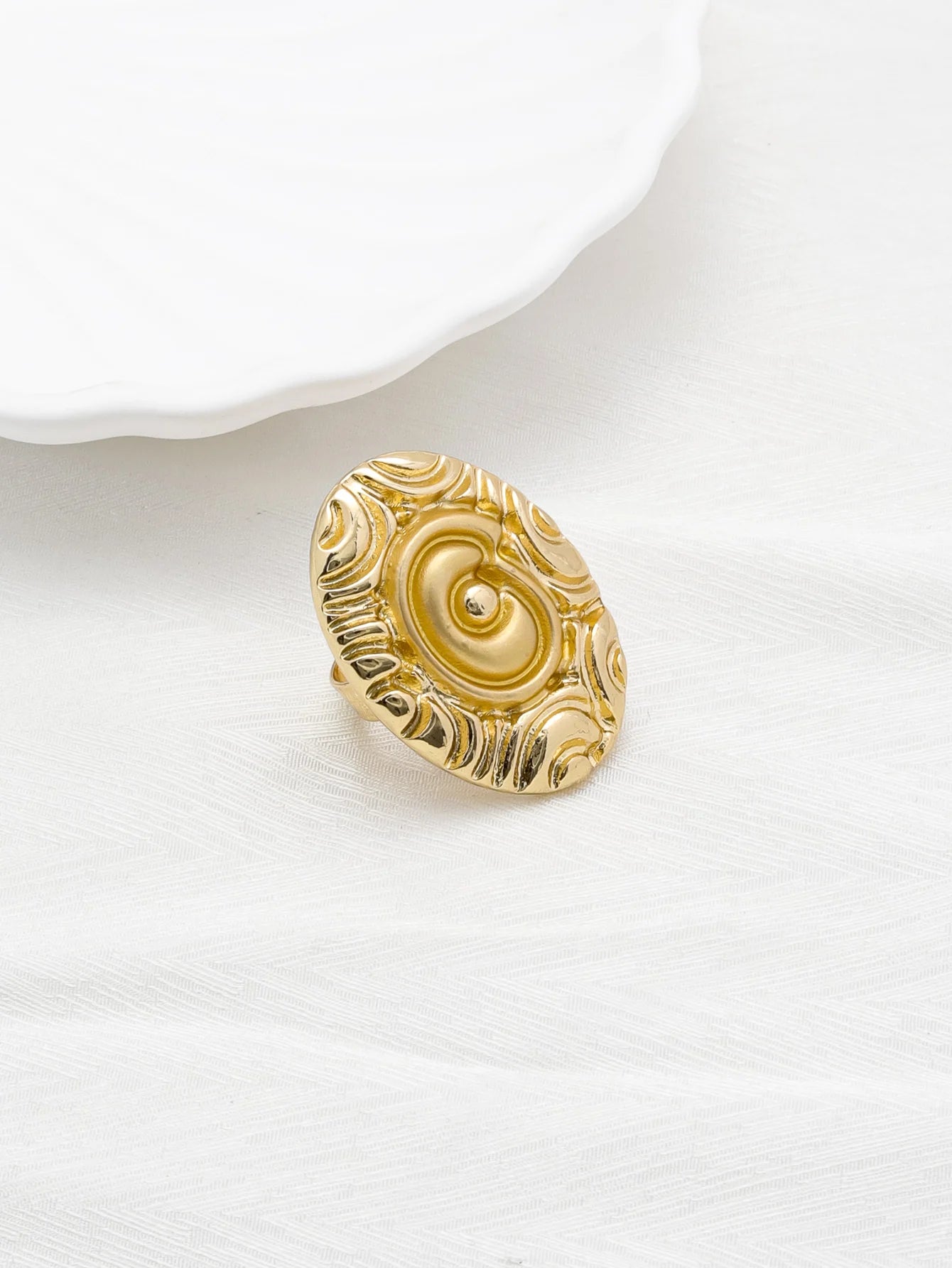 18K Gold Plated Dubai Jewelry Set - Elegant Party Wear