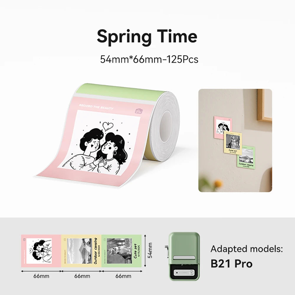 Máy in ảnh nhiệt NiiMbot B21 Pro 300DPI dán thẻ - Daisan Mart