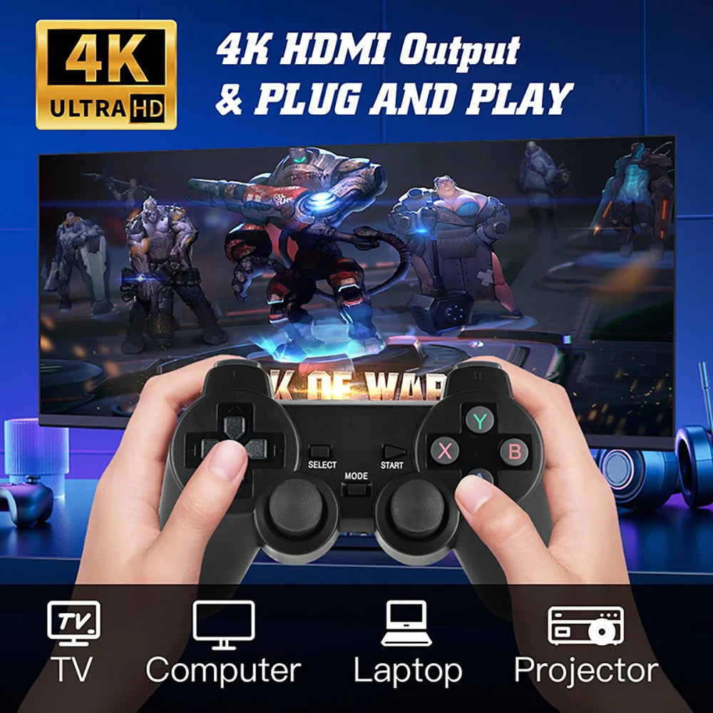 Máy Chơi Game Retro HD 4K M8 - Tay Cầm Không Dây - Daisan Mart