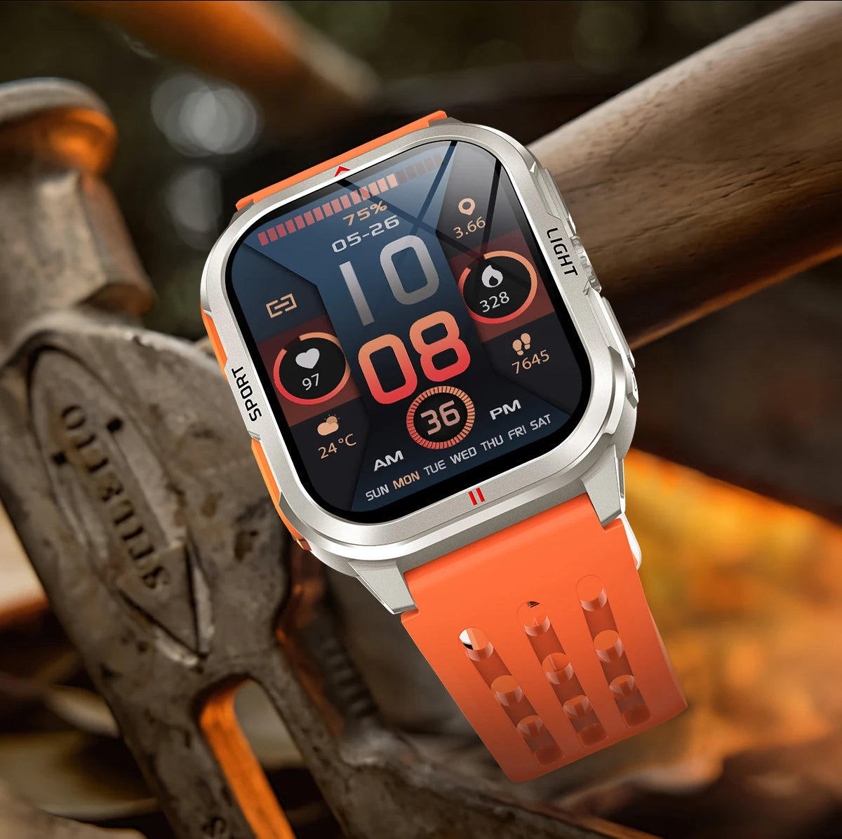 Đồng Hồ Thông Minh Nam 2025 2.01 HD, Gọi Bluetooth