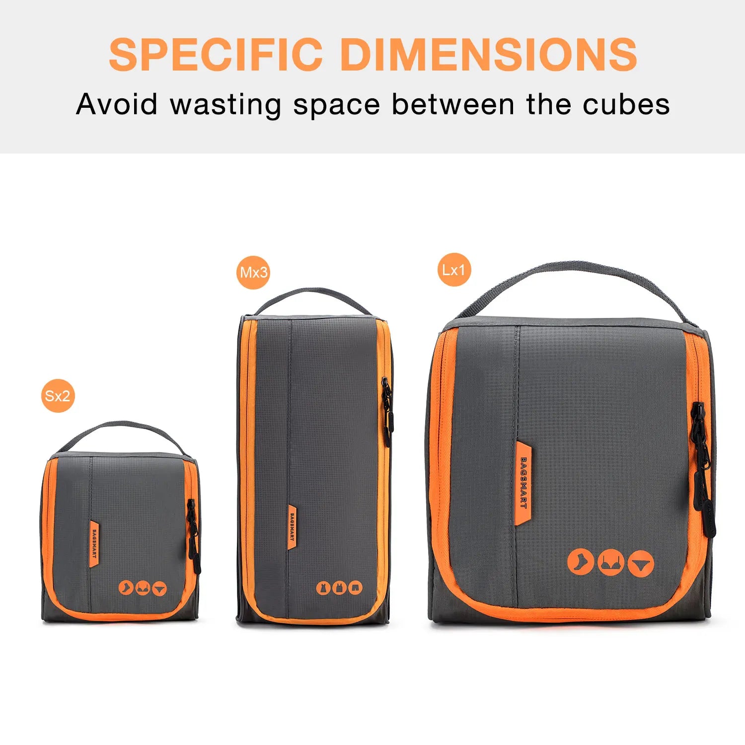 Bộ 6 Túi Đựng Đồ Du Lịch Thông Minh BAGSMART