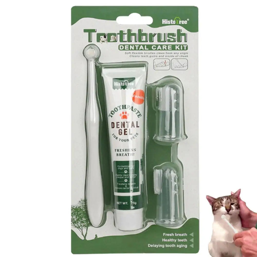Oral Hygiene Kit Deodorizer for Dogs and Cats