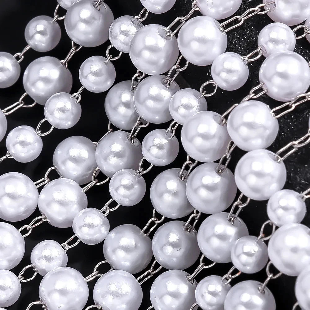 Women's Charming Retro Pearl Crown.