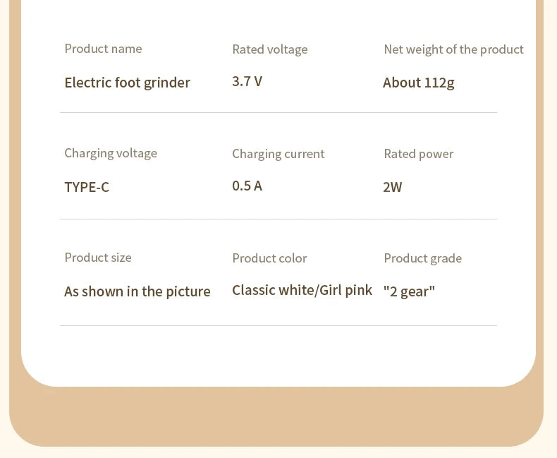 Electric Foot Grinder Automatic Foot Callus Rubbing Pedicure Dead Skin Callus Remover for Foot Rechargeable Foot Beauty Machine