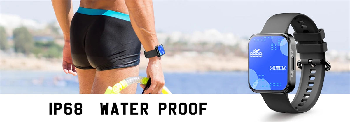 Multi-function Waterproof Smart Watch Health Tracker