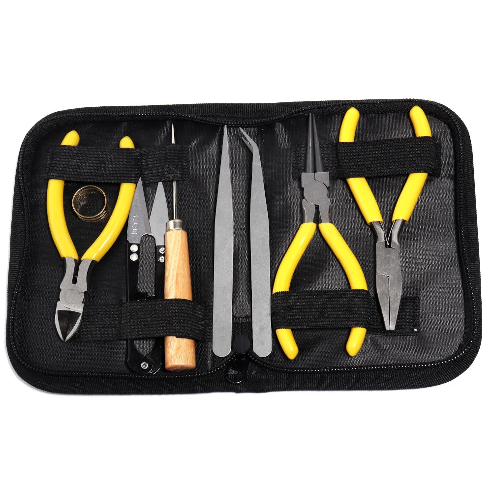 Convenient 6-Piece Multi-Purpose Jewelry Making Tool Set