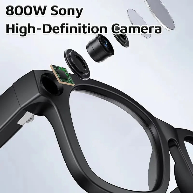Smart Glasses HD Camera Anti-Shake Noise Reduction