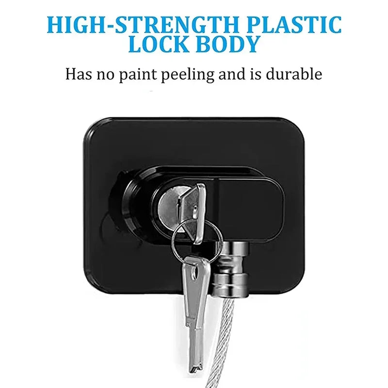 Baby Child Safety Lock Window Refrigerator Opening Security Cable Door Lock For Kids Safety Protector Protection Child Safety - Daisan Mart