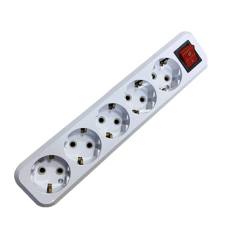 Ổ Cắm Đa Năng Châu Âu 250V 10A/16A Dây 1.5m 3-5 Lỗ - Daisan Mart