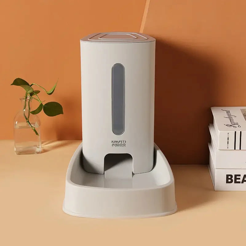 Pet Supplies, Large Capacity Water Dispenser, Automatic Feeder Drinking Water, Dry Wet Separation Food Container, Pet Cat - Daisan Mart