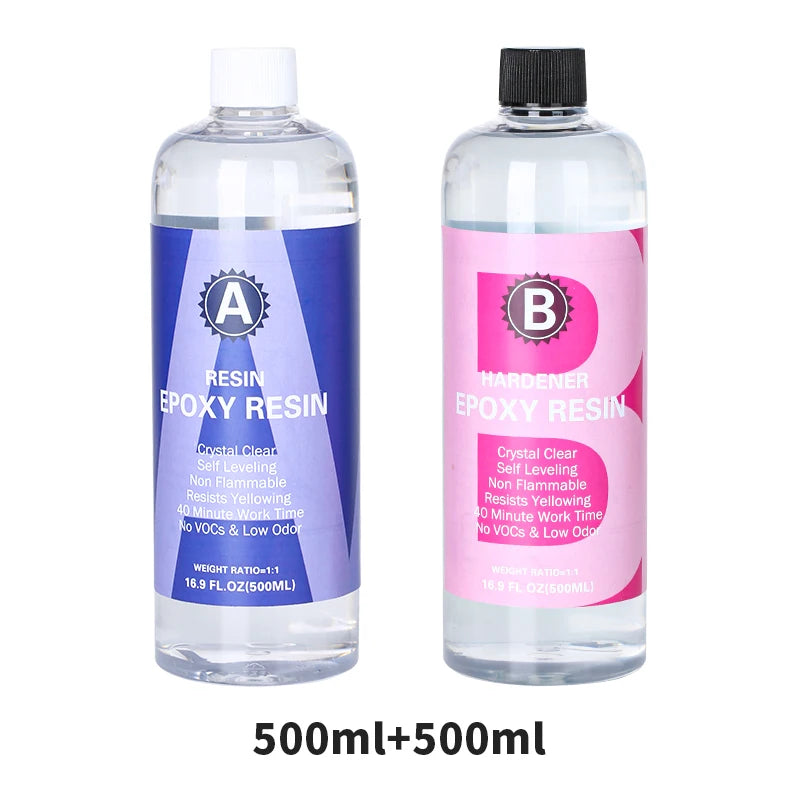 Clear Epoxy Glue Kit - DIY Crafts &amp; Jewelry