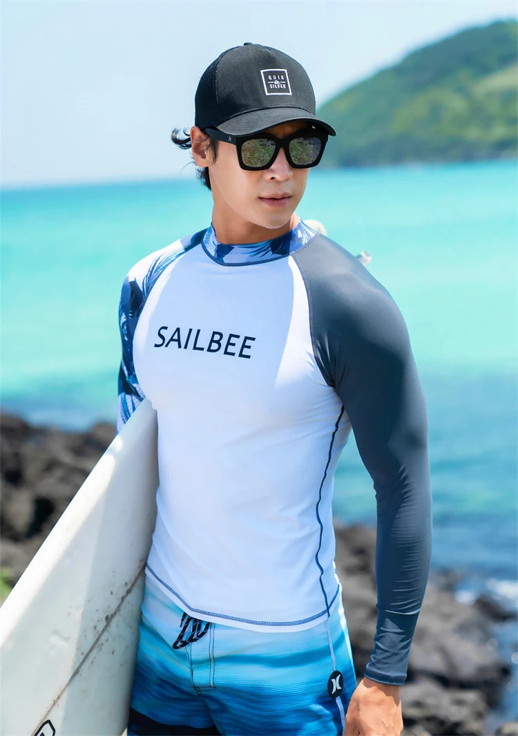 Áo Bơi Nam SAILBEE Chống UV - Lướt Sóng và Bơi Lội