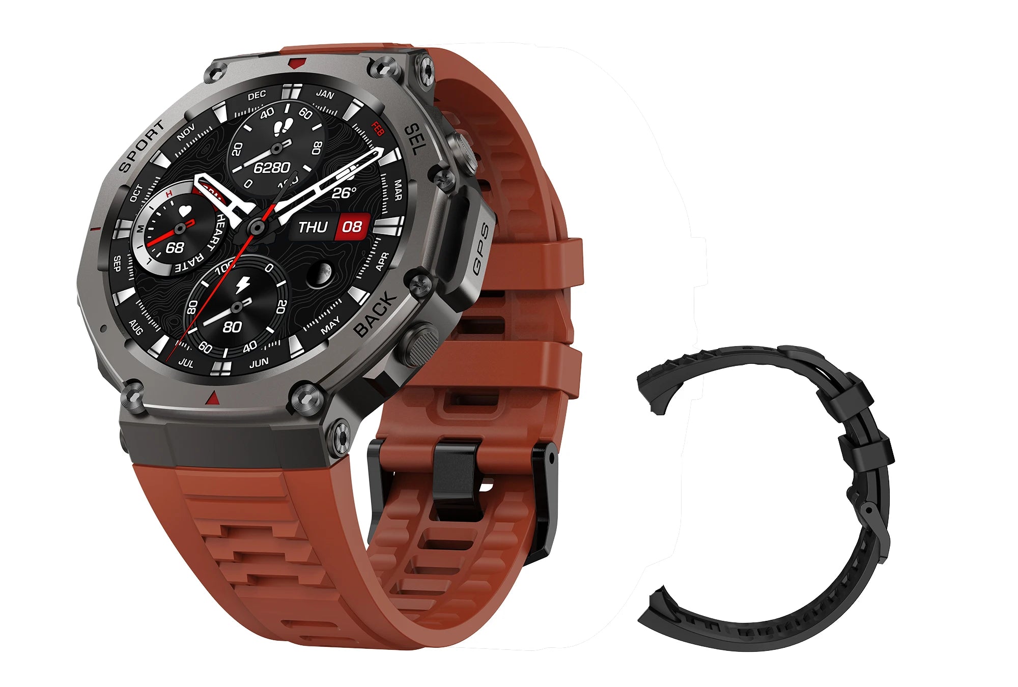 Đồng Hồ Thông Minh T-Rex 3 GPS AMOLED 5ATM Nam