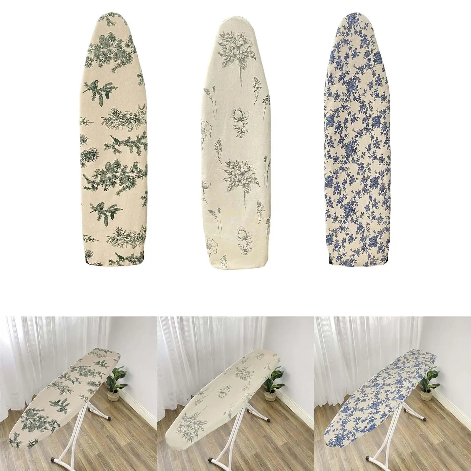 Ironing Board Cover, Super Thick, Protect Delicate Fabrics, Foldable Reusable,
