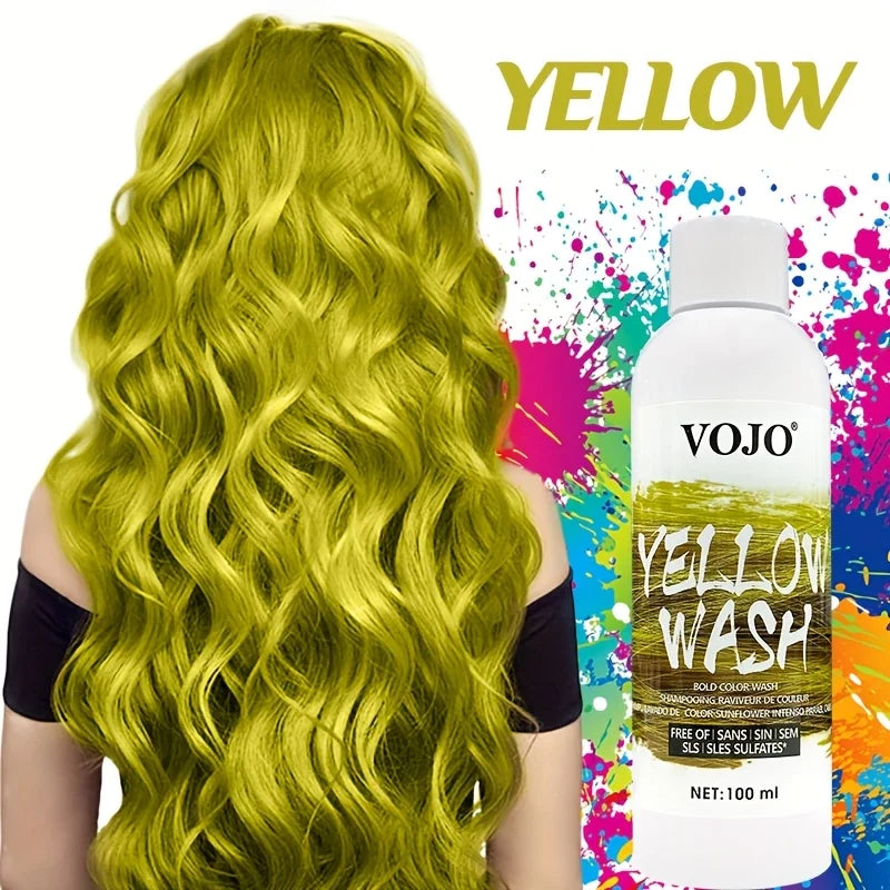 Shiny Color Temporary Hair Dye Shampoo