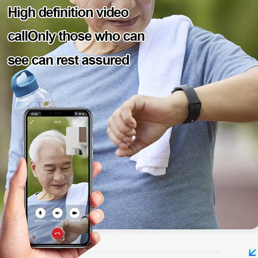 Đồng Hồ Thông Minh Người Cao Tuổi SOS GPS Chống Nước