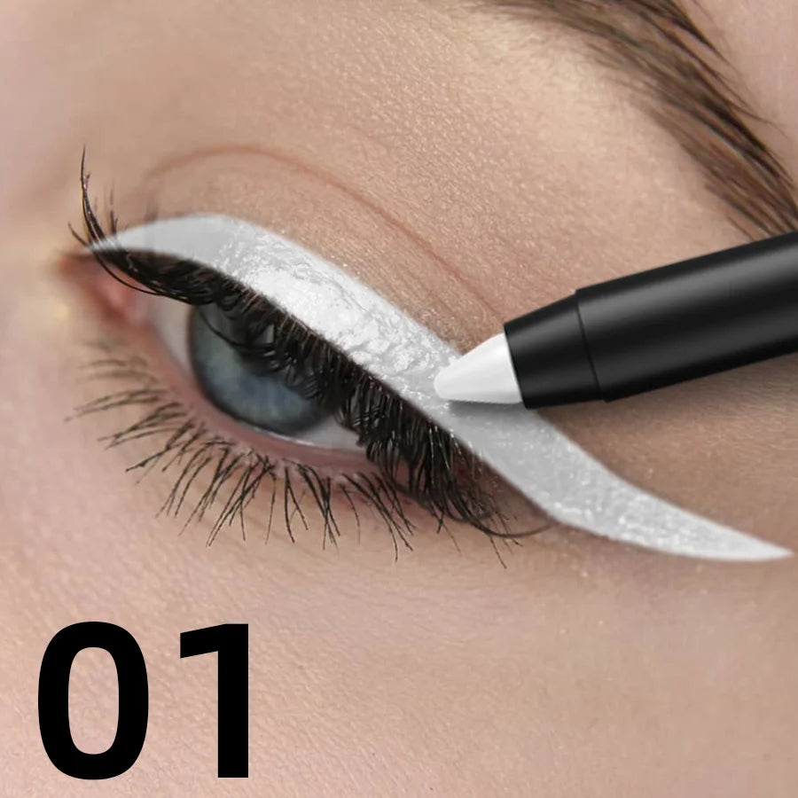 10 Color Gothic Style Waterproof Eyeliner