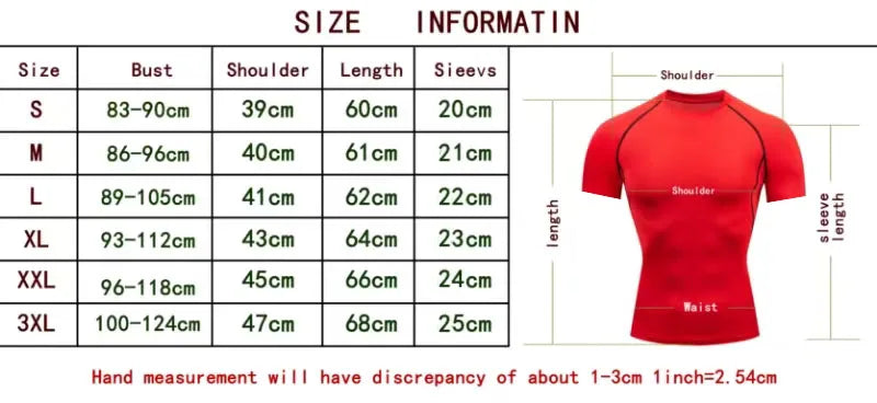Men's Quick Dry Bodycon Sports Shirt for Summer Gym