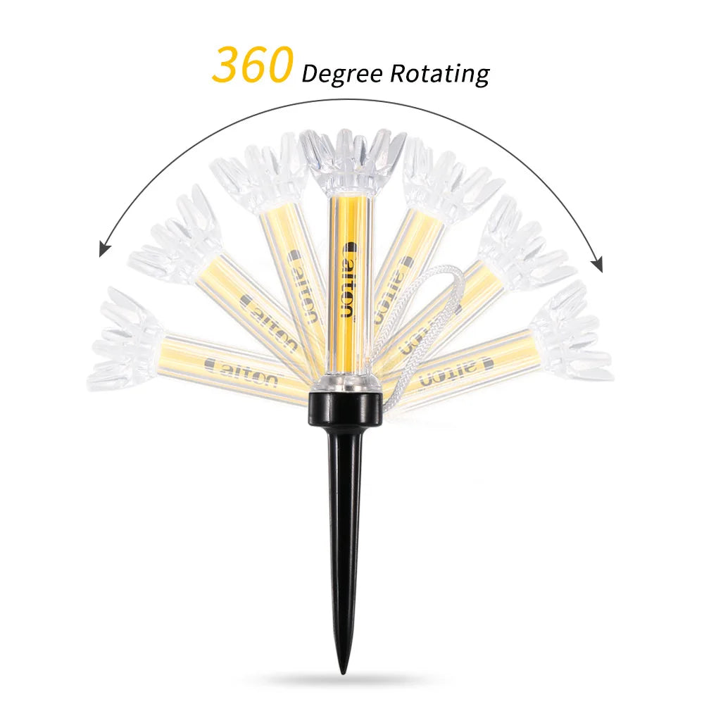 Set of 5 360 Degree 2 Size Magnetic Plastic Golf Tees