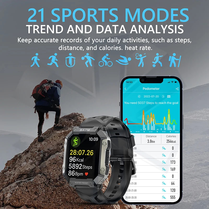 2025 Multi-function Sports Smart Watch Waterproof