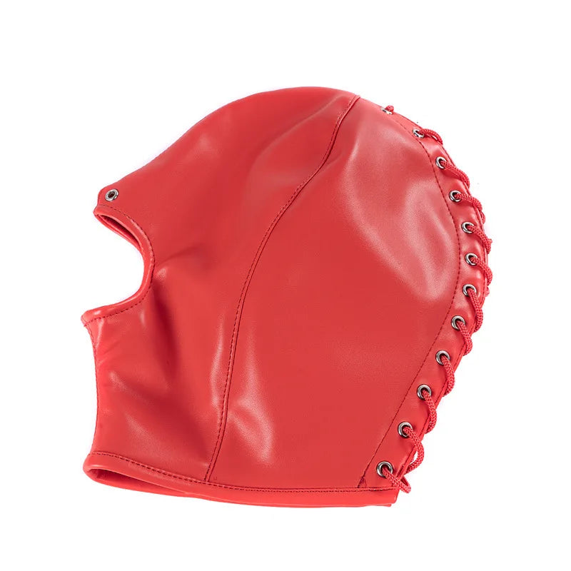 Mặt Nạ Da Bịt Kín Mặt Cosplay Gợi Cảm Unisex