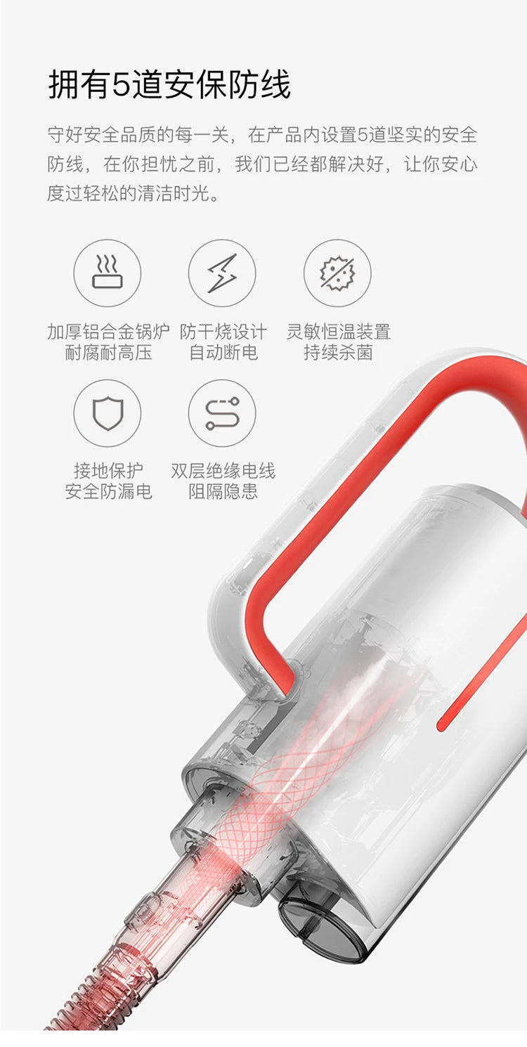 Máy lau sàn hơi nước cầm tay đa năng không dây - Daisan Mart