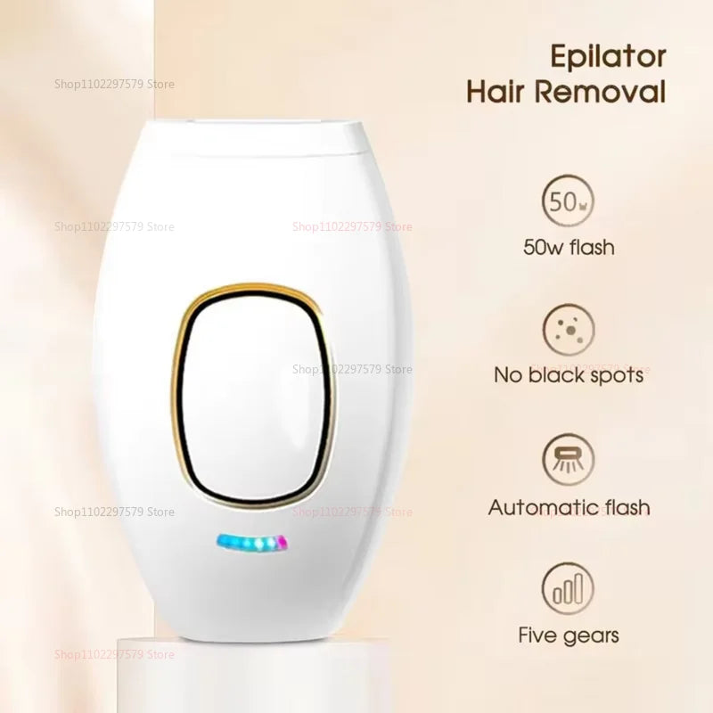 Pulse IPL Women's Epilator Body Pussy Bikini Laser Pulse Hair Removal Shaver Home Equipment R Epilator 500,000 Flashes