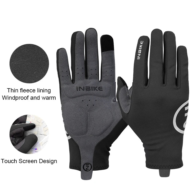 Găng Tay Xe Đạp INBIKE Mùa Đông Cảm Ứng Ấm Áp - Daisan Mart
