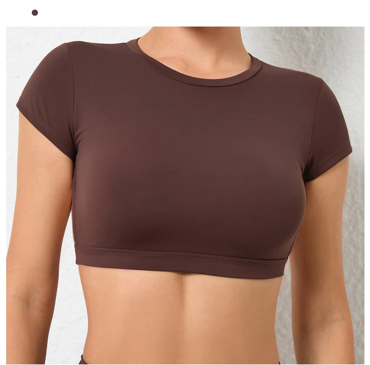 Women's Backless Sports Top Yoga Gym Fitness