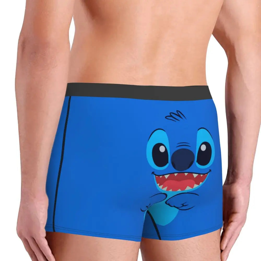 Quần Sịp Nam Lilo Stitch Thoải Mái Phong Cách Anime