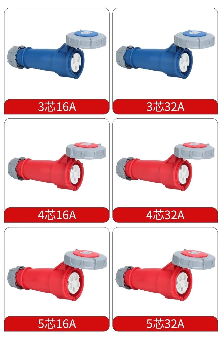 Đầu Nối Công Nghiệp Chống Nước IP67 - Nylon Chịu Nhiệt - Daisan Mart
