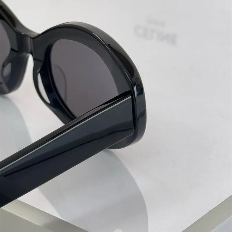 Kính Mát Nữ Oval Cao Cấp Acetate UV400