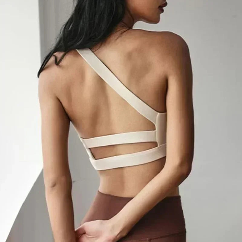 Cloud Hide Sexy Backless Women's Sports Bra for Gym Yoga