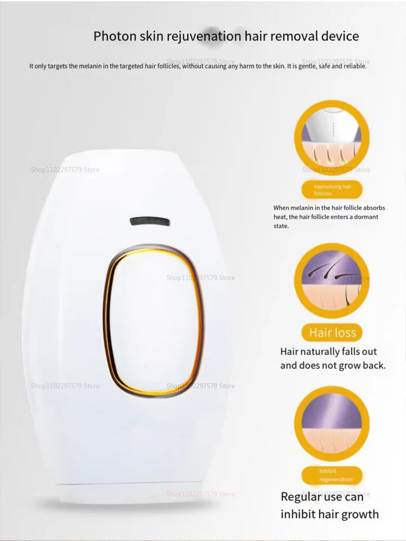 Pulse IPL Women's Epilator Body Pussy Bikini Laser Pulse Hair Removal Shaver Home Equipment R Epilator 500,000 Flashes