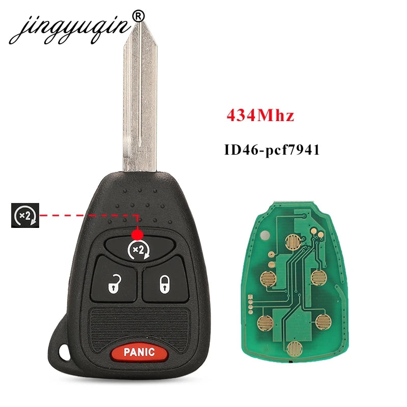 Bộ 10 Chìa Khóa Remote Xe Chrysler/JEEP 315/433MHz - Daisan Mart