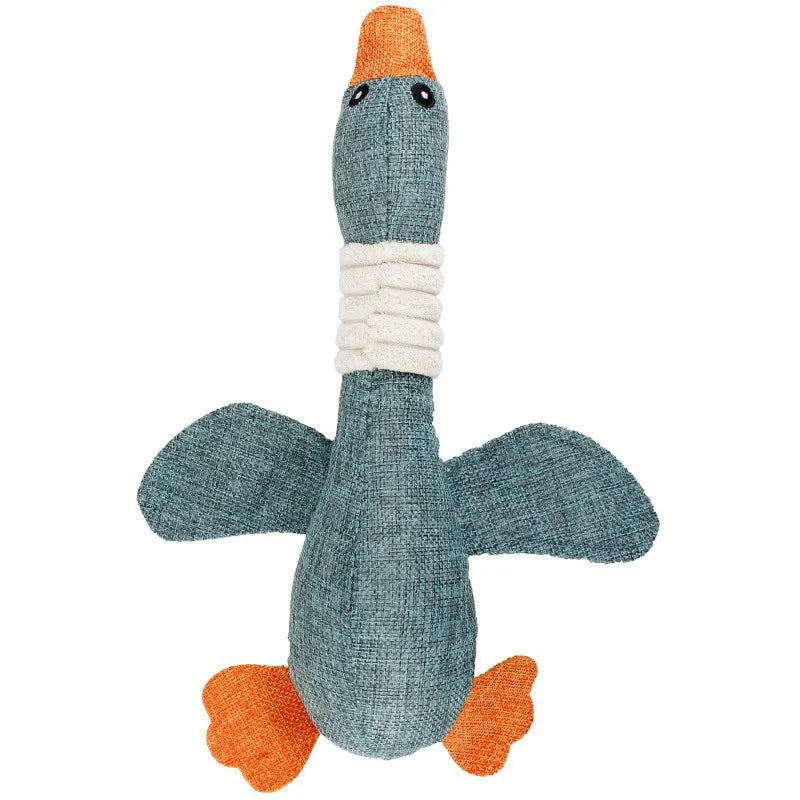 Pet Toys: Anti-Bite &amp; Noise Wild Goose