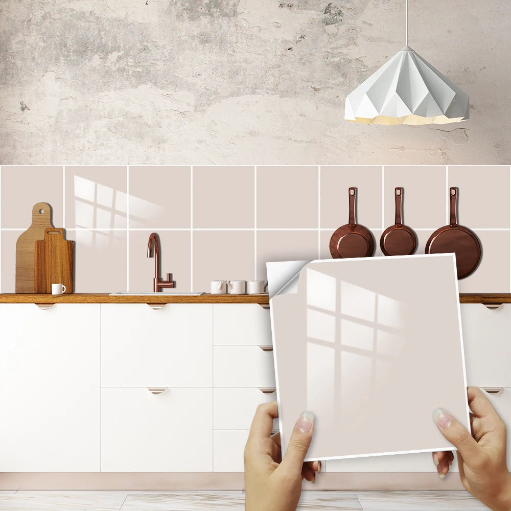 10 pieces of waterproof turquoise wall tiles