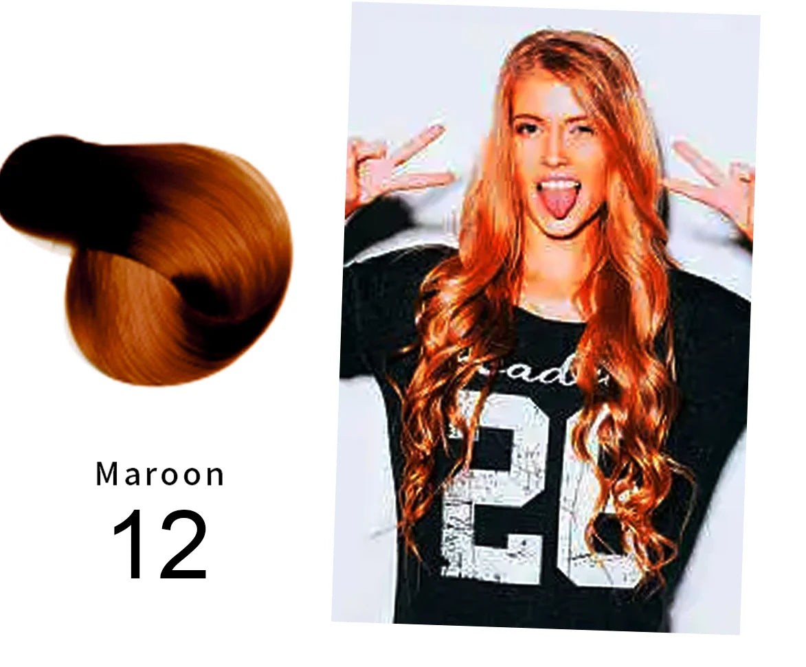 Dầu Gội Nhuộm Nâu Tự Nhiên Mokeru Bền Màu