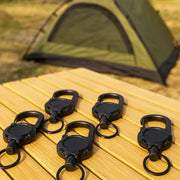 Multi-purpose Steel Cable Rope Climbing Rope with Durable Keychain