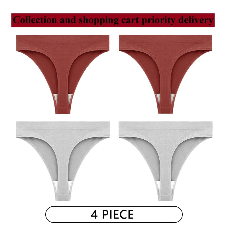 CINOON: Bộ 4 Quần Lót Nữ Sexy Thoáng Mát