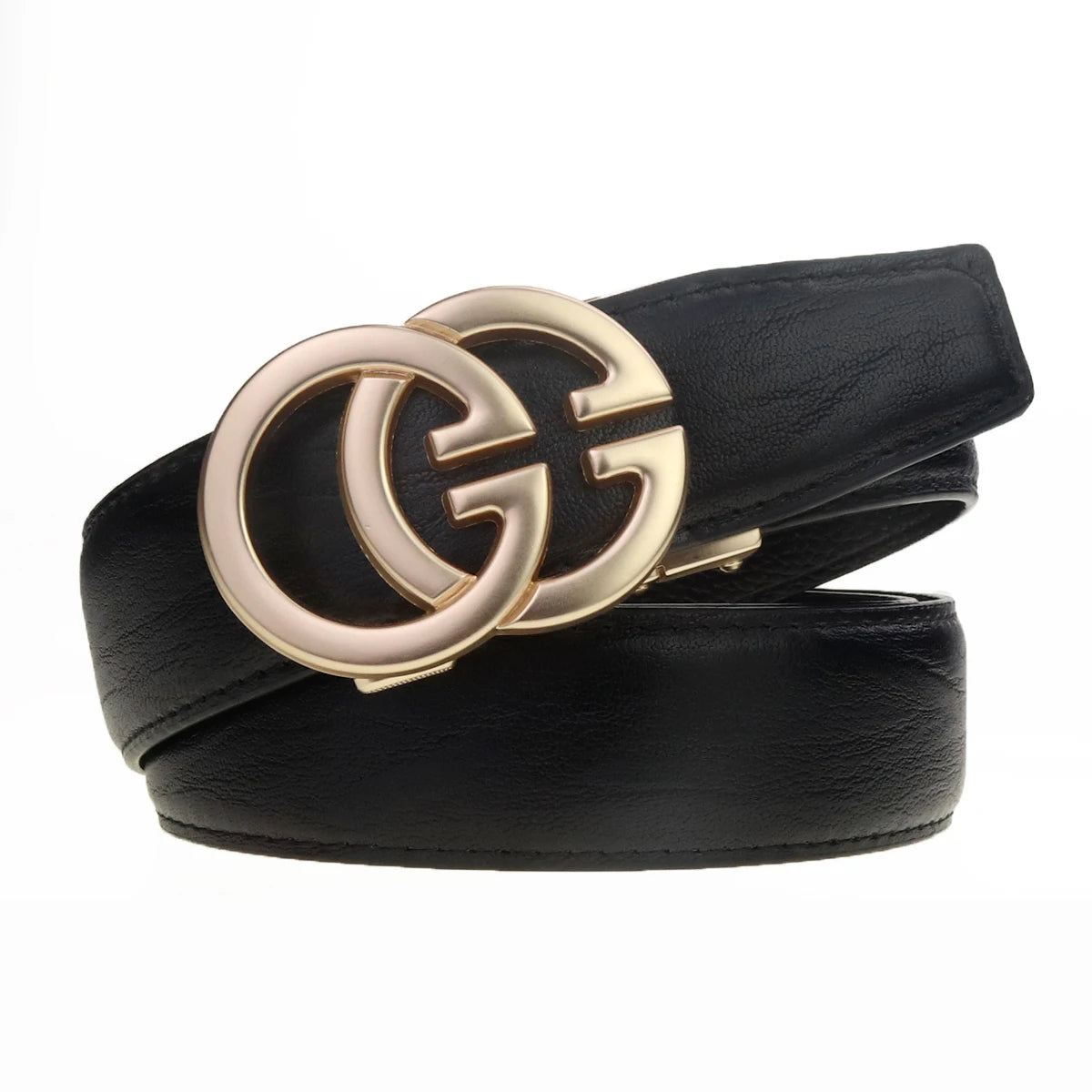 Thắt Lưng Da Cao Cấp GG Cho Nam Nữ, Sang Trọng, Đẳng Cấp