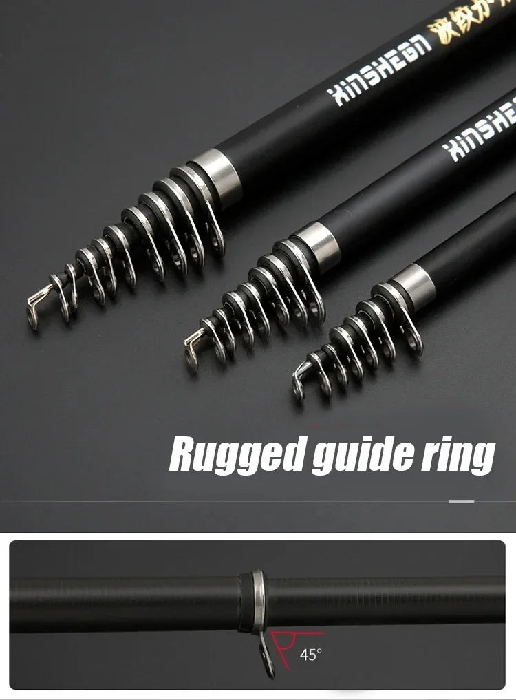 Multi-function Travel Fishing Rod 2.7-6.3M