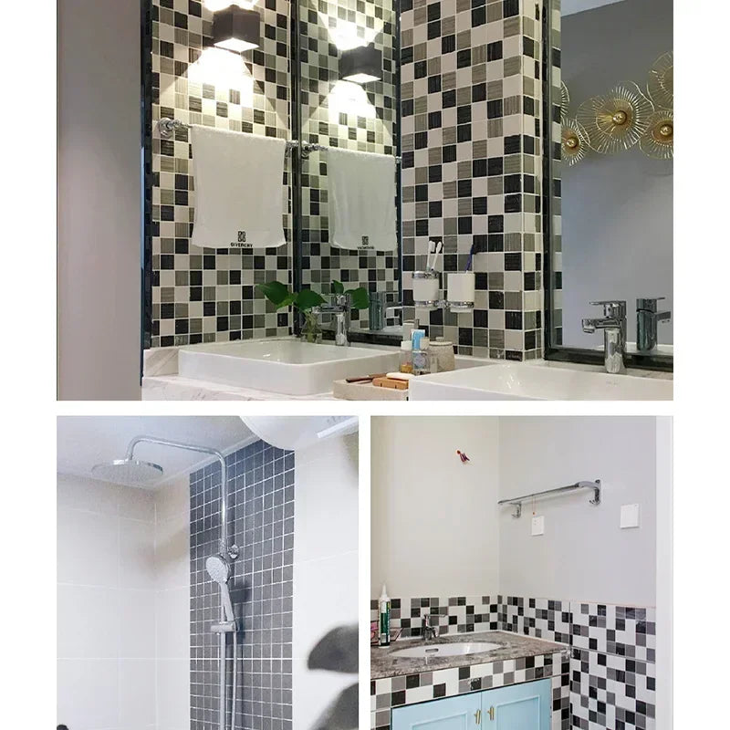 Gạch Mosaic Gốm Ốp Lát Hồ Bơi, Nhà Tắm, Bếp