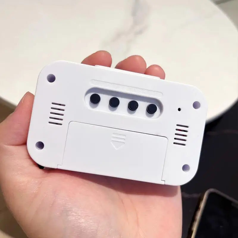 Đồng Hồ Báo Thức LED Đa Năng Màn Hình Số Có Đèn Hậu