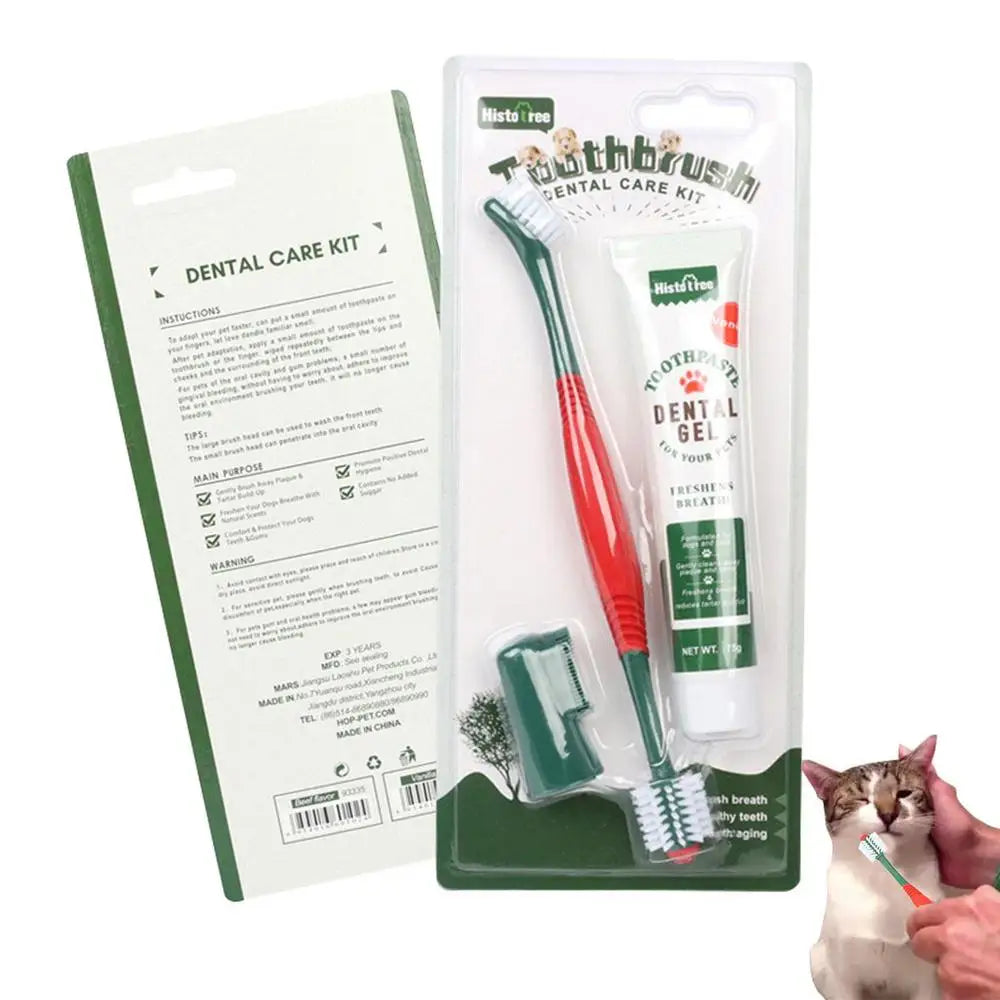 Oral Hygiene Kit Deodorizer for Dogs and Cats