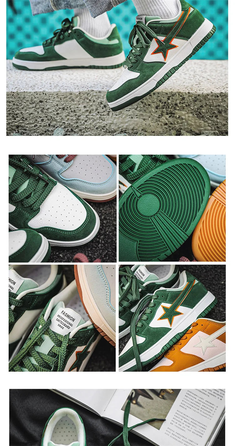 Summer and Fall Trend Sports Shoes - Unisex Star Sneaker