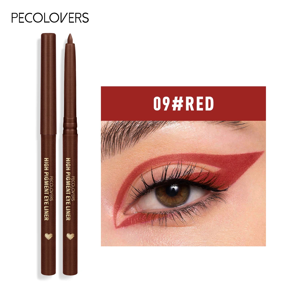 White Brown Blue Gel Eyeliner Waterproof, Soft, Long-lasting